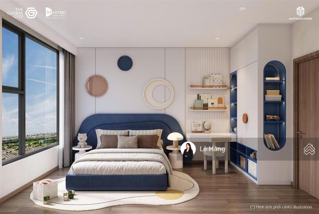 Căn 2 phòng ngủ hàng hiếm 78,5 m2 masteri cosmo central