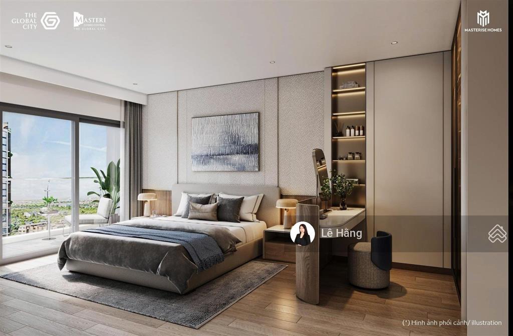 Căn 2 phòng ngủ hàng hiếm 78,5 m2 masteri cosmo central