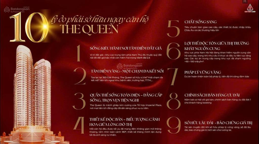 Cảnh báo khách hàng sử dụng phương án vay ngân hàng mua nhà the queen 360 gp