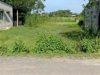 Bán lô đất mặt tiền đường cây trôm mỹ khánh, 206m2 shr, dân cư hiện hữu, giá chỉ 1.1 tỷ