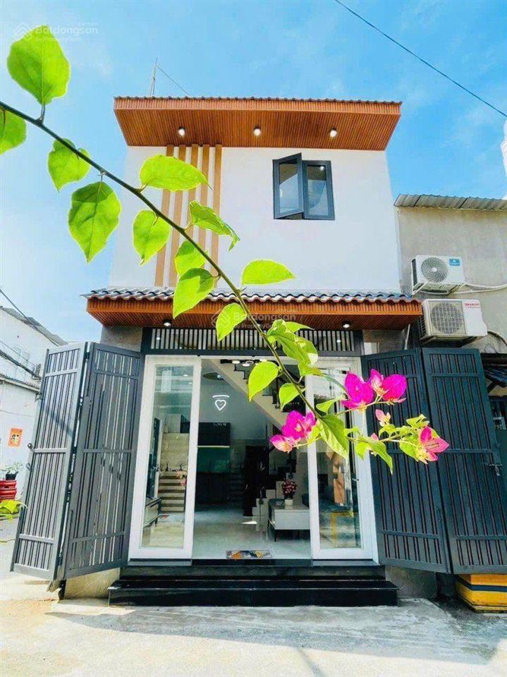 Bán nhà góc 2 mặt tiền hẻm phan huy ích p14 gò vấp, xe hơi vào nhà, 32m2, 4.35 tỷ