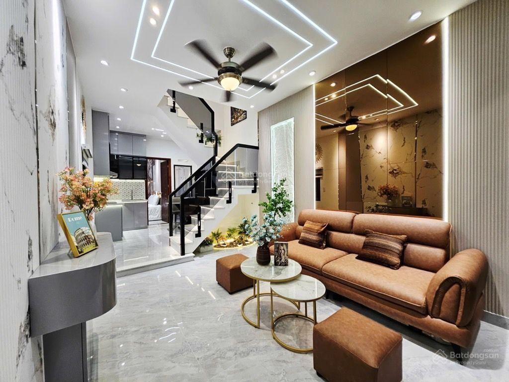 Bán nhà phan huy ích p12 gò vấp, 3pn 3wc, nội thất mới, sổ hồng 2026, hẻm 4m, giá 4.97 tỷ