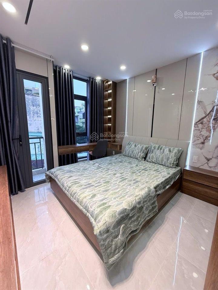 Bán nhà phan huy ích gò vấp, hẻm ô tô 8m, 5 tầng btct, full nội thất, giá 7.75 tỷ