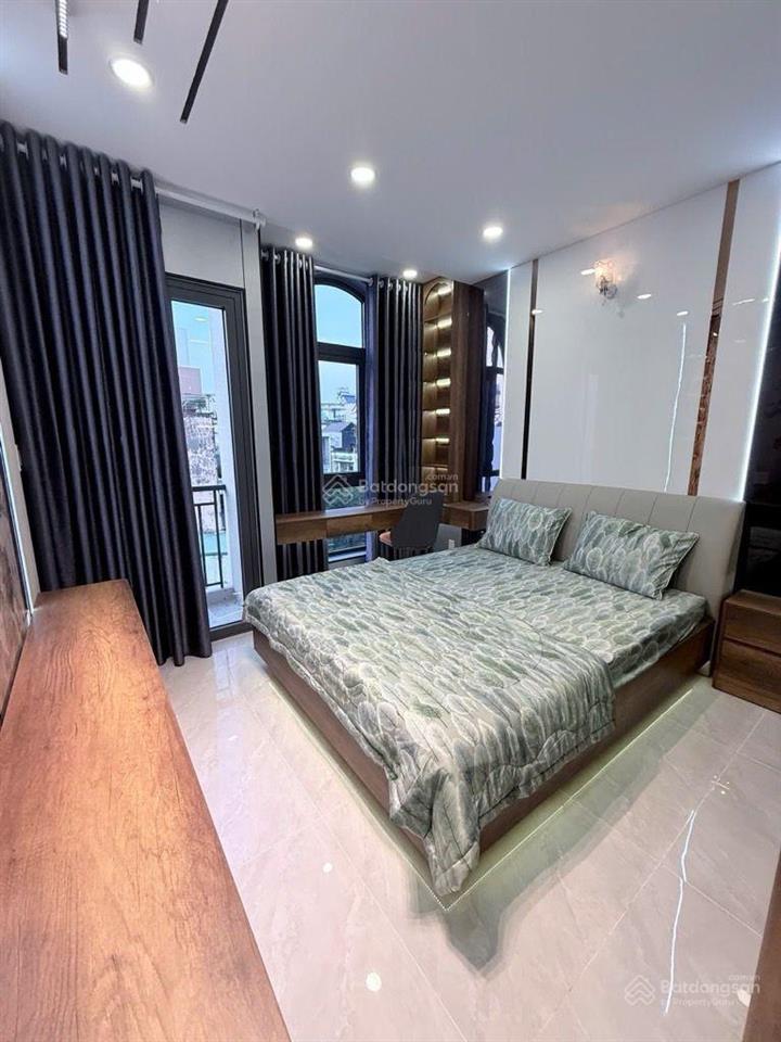 Bán nhà phan huy ích gò vấp, hẻm ô tô 8m, 5 tầng btct, full nội thất, giá 7.75 tỷ