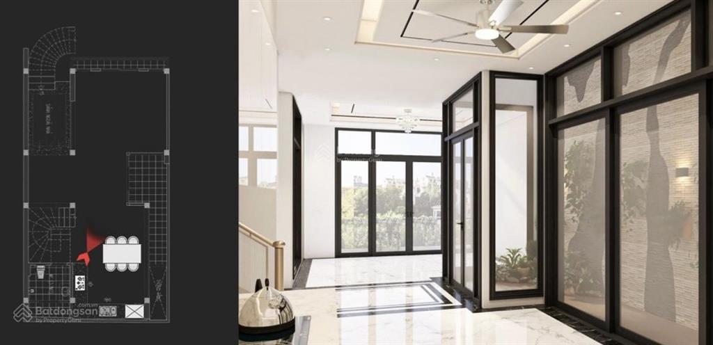 Bán nhà giáp bát 100m2 4 tầng mt 6.8m, view hồ ô tô tránh, 20 tỷ