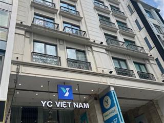 Bán nhanh nhà phố giang văn minh, kim mã, lê hồng phong ba đình dt 103m2 9t mt 10m giá bán chỉ 61tỷ