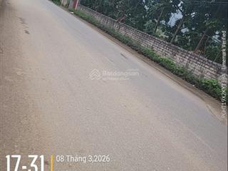 Bán 5.875m2 đất yên bài ba vì  mặt tiền 65m  gần khoang xanh  sổ đỏ sẵn  video đất  giá tốt tl