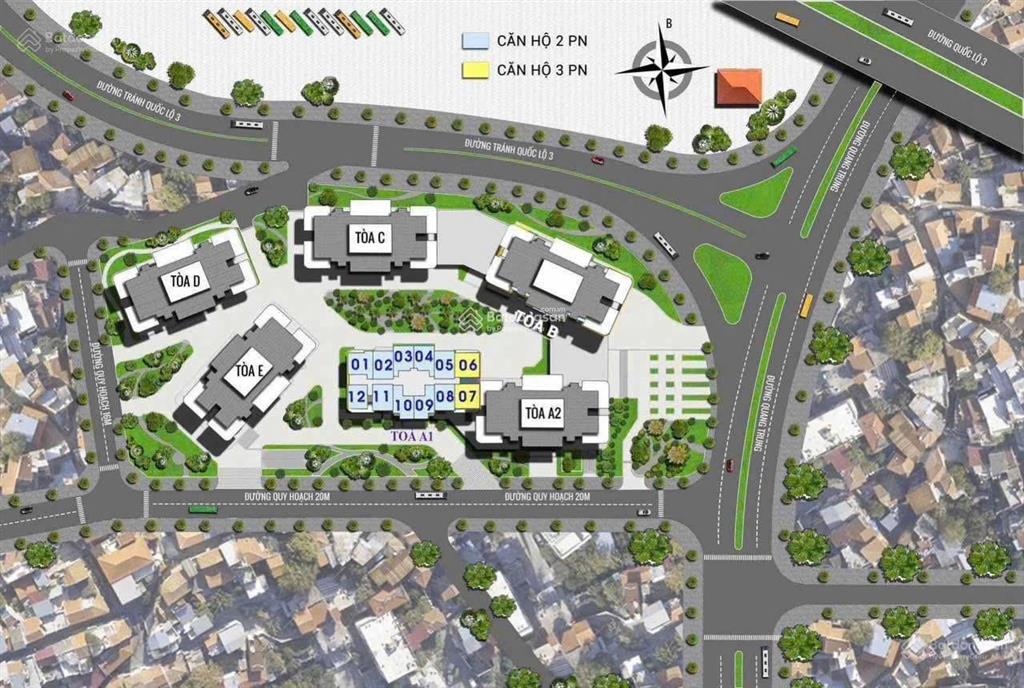 Mở bán quỹ căn hộ tòa a1tecco elite city
 thiết kế 23pn diện tích 6282m²