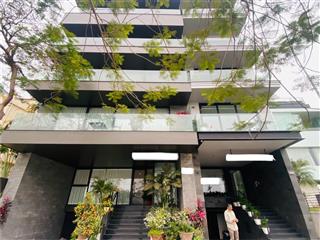800tr/m2 tòa apartment phố quảng khánh  260m2  12m mặt tiền  dòng tiền khủng ô tô tránh view hồ