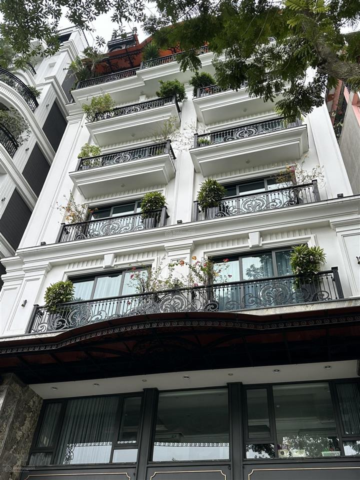 Hiếm! 1.0.2! phân lô mặt ngõ 282 lạc long quân  80m2  7m mặt tiền  6 tầng vỉa hè ô tô tránh