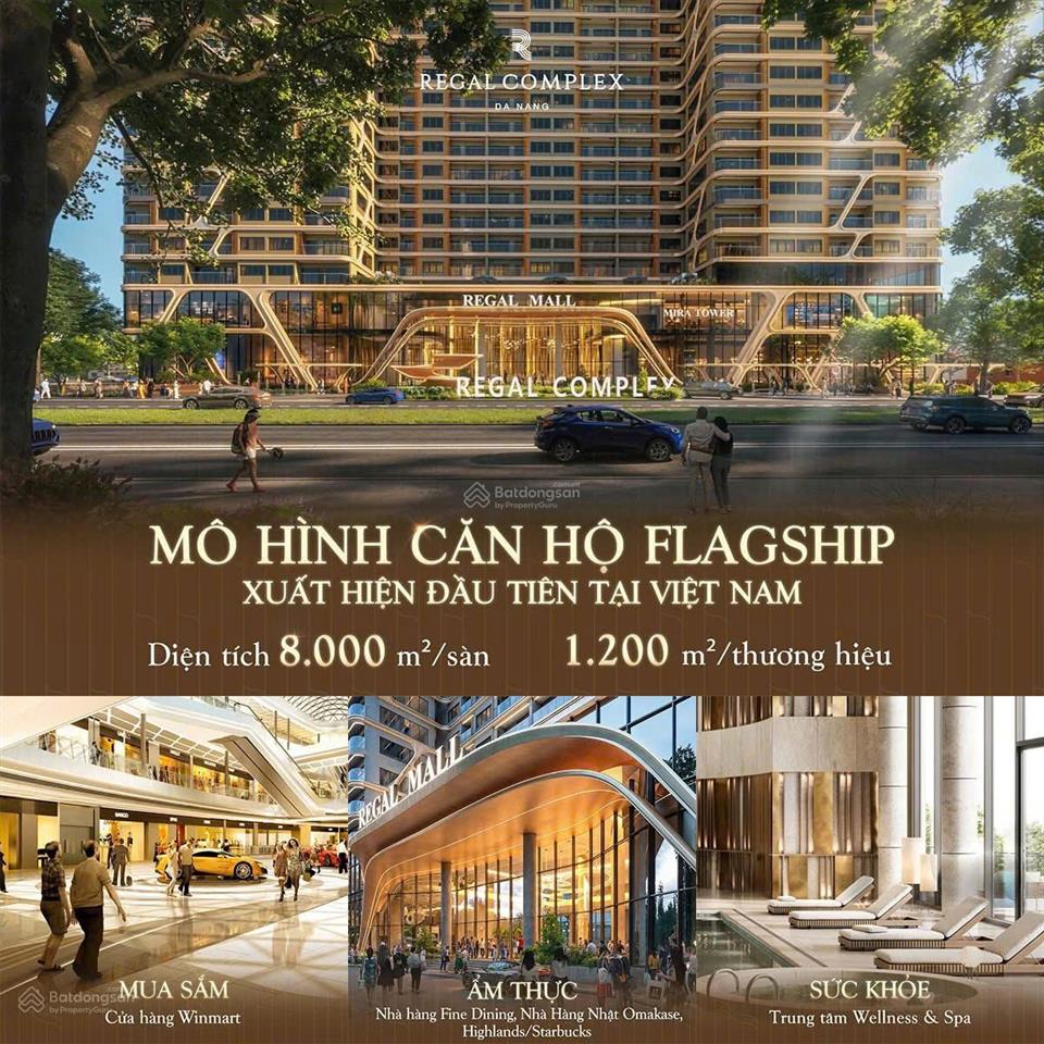 Bán căn 2pn tòa căn hộ mira trong dự án regal complex. căn hộ flagship 6 sao duy nhất tại đà nẵng
