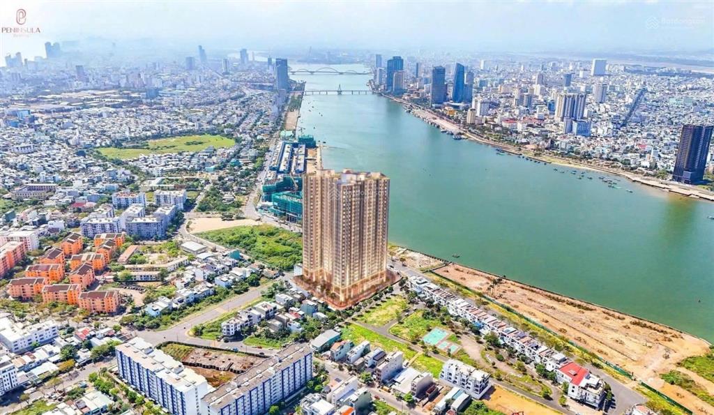 Hot. chỉ 2tỷx. sở hữu ngay căn 1pn  dt 48m2 view biển mỹ khê + sơn trà tòa căn hộ peninsula