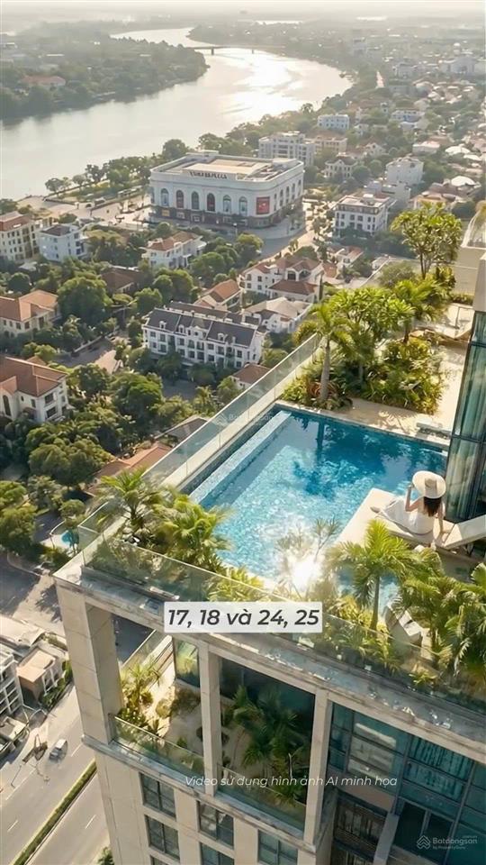 Ra mắt căn hộ duplex thông tầng skyvilla  tuyệt tác trên không ngay trong dự án huế heritage