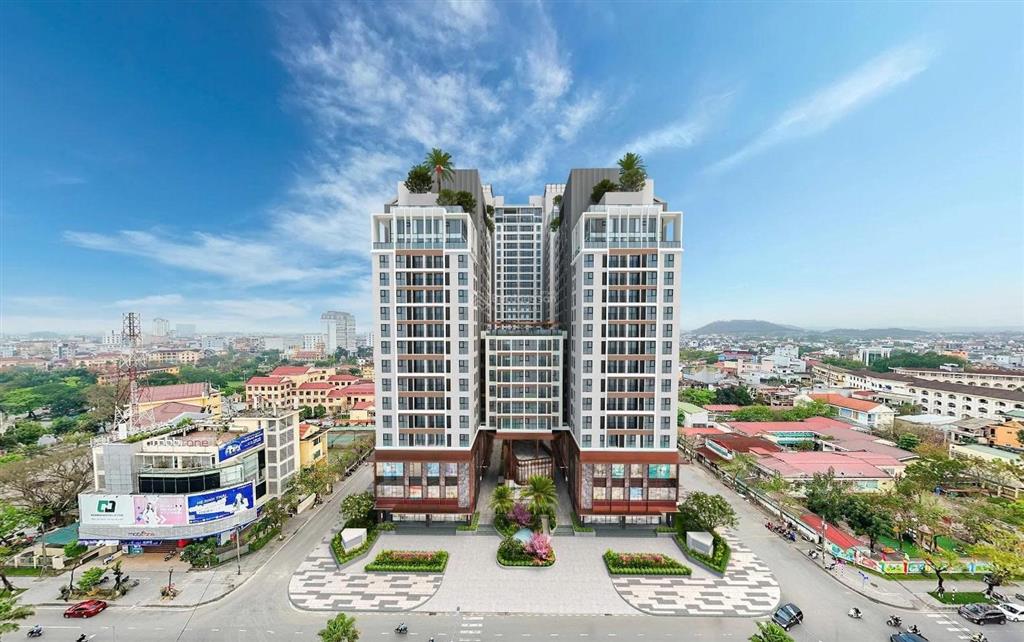 Ra mắt căn hộ duplex thông tầng skyvilla  tuyệt tác trên không ngay trong dự án huế heritage