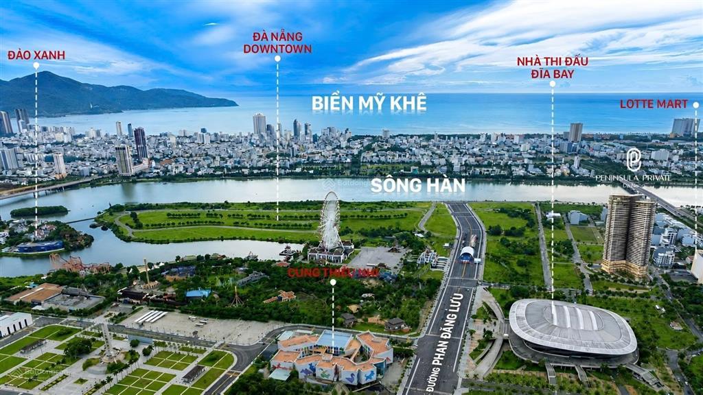 Ra mắt căn hộ peninsula private ngay trung tâm đà nẵng downtown  view sông hàn pháo hoa diff 2026