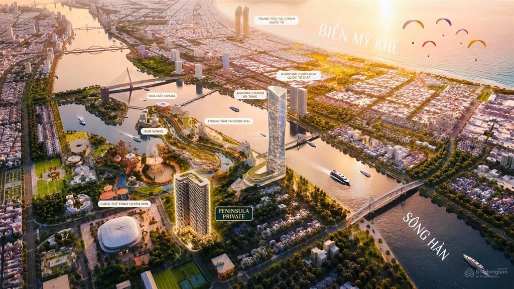 Ra mắt căn hộ peninsula private ngay trung tâm đà nẵng downtown  view sông hàn pháo hoa diff 2026