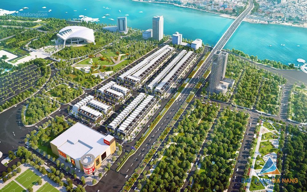 Hot! chủ cần bán gấp căn shophouse 4 tầng trung tâm hải châu, liền kề lotte mark, công viên châu á