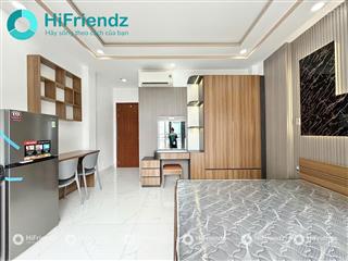 Căn hộ sẵn nội thất tone gỗ, ban công gần ngay nguyễn văn đậu, phường 5, bình thạnh