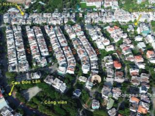 Khan hiếm ! biệt thự siêu đẹp  sát cv cao đức lân  10x21m  3 tầng  hđt 75tr  giá 51,8 tỷ