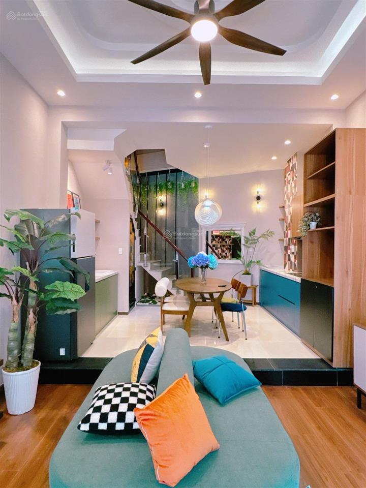 Nhà 4 tầng đẹp lung linh nở hậu  hẻm ôtô 5m phạm văn chiêu  phường 14 gò vấp  gần emart