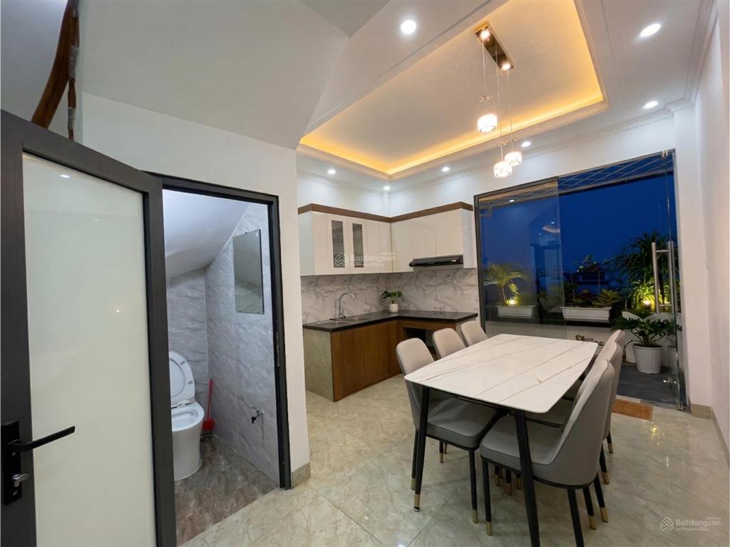 Chính chủ cần bán nhà thượng thanh 56m², 4 tầng , full nội thất, ô tô đỗ cửa