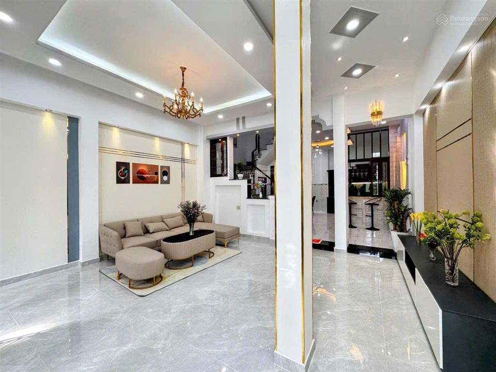 Biệt thự mini ngay bình long  6m x 16m  3 tầng btct  full nội thất