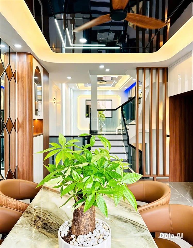 Nhà mới 5 tầng giáp tân phú  4m x 16m  full nội thất