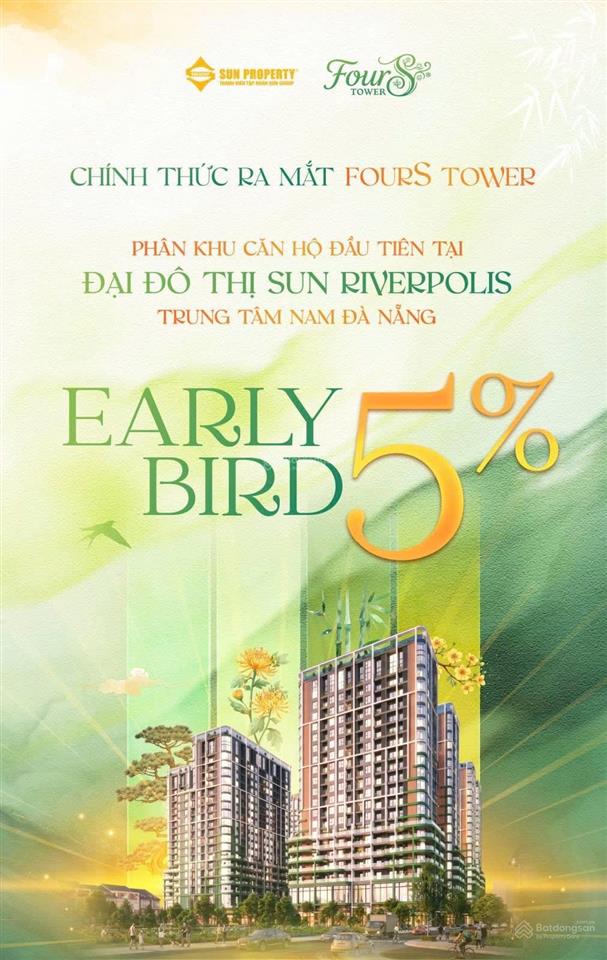 Sở hữu căn hộ cao cấp tại hoà xuân, giá ưu đãi đợt 1 từ cđt sun group