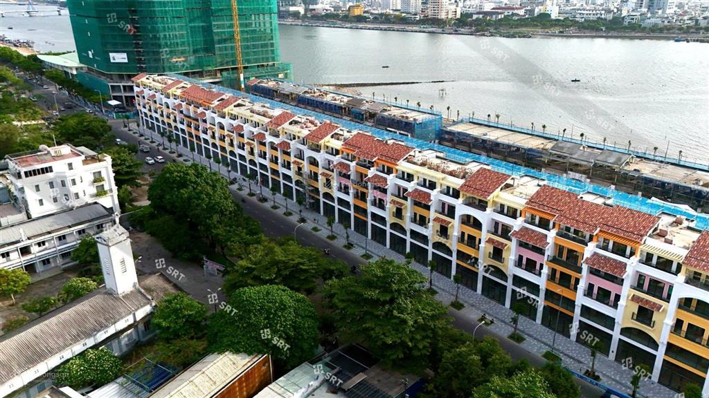 Căn shophouse 3 mặt tiền nổi bật dự án  giá từ cđt sun group