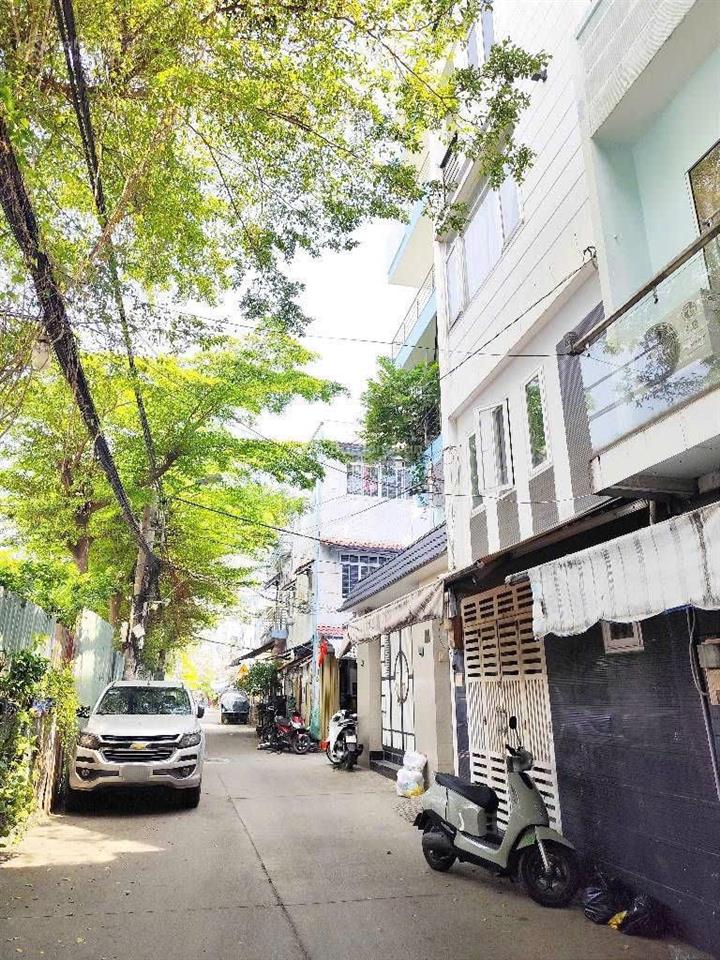 68,5m2 nở hậu  tôn thất thuyết  nhà thông từ 2 hẻm xe hơi  khu xây dựng đồng bộ cao tầng