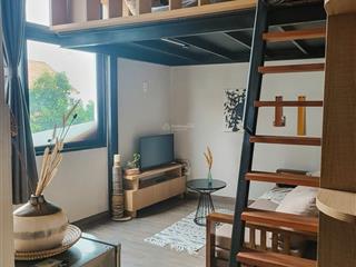 Căn gác 1m8 vibe đà lạt rộng 35m2 ngay trung tâm bình thạnh