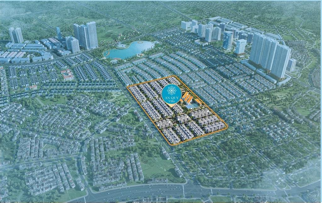 Phân phối đợt cuối biệt thự an quý villa diện tích từ 180 m2 đến 250m, giá chỉ từ 36 tỷ