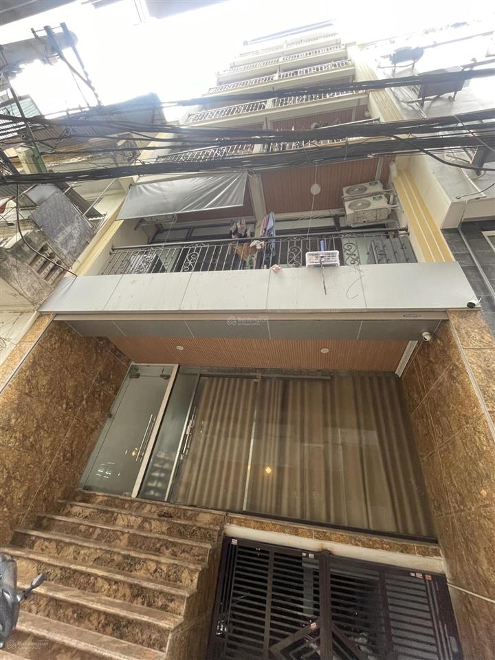 Chdv mỹ đình, 9 tầng, mt 5,8m, 31p kk full nội thất, 2 mặt ngõ, ngõ thông, thoáng.dt 180tr/t. 33 tỷ