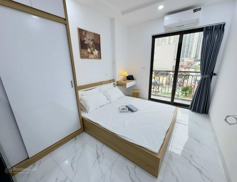 Chdv mỹ đình, 9 tầng, mt 5,8m, 31p kk full nội thất, 2 mặt ngõ, ngõ thông, thoáng.dt 180tr/t. 33 tỷ