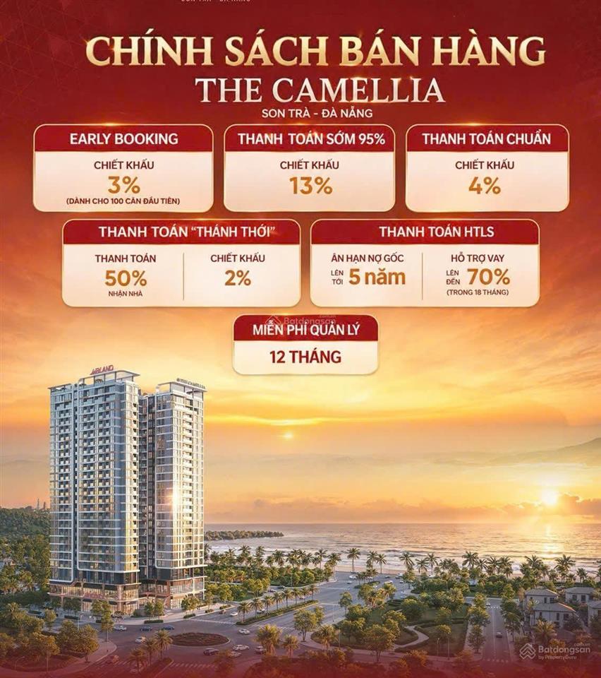 Căn hộ cao cấp biển sơn trà ngay công viên đại dương. chỉ cần vào trước 600tr. căn 34m2
