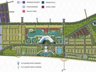 02 lô đất lk 08  28,29 khu flc sầm sơn, mặt tiền 12m có vị trí đẹp.