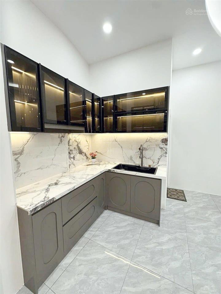 Nhà mới đẹp hẻm rộng đường âu dương lân p3,q8