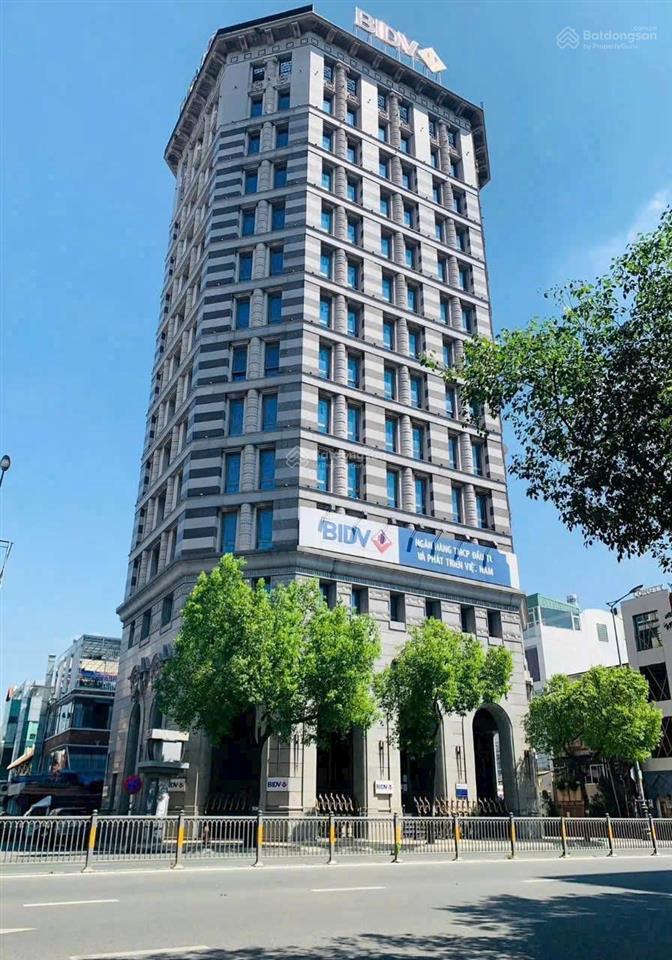 Bán tòa nhà tân hoàng minh 290 nam kỳ khởi nghĩa, quận 3, 368,4m², 2 hầm 12 tầng, hđ thuê bidv