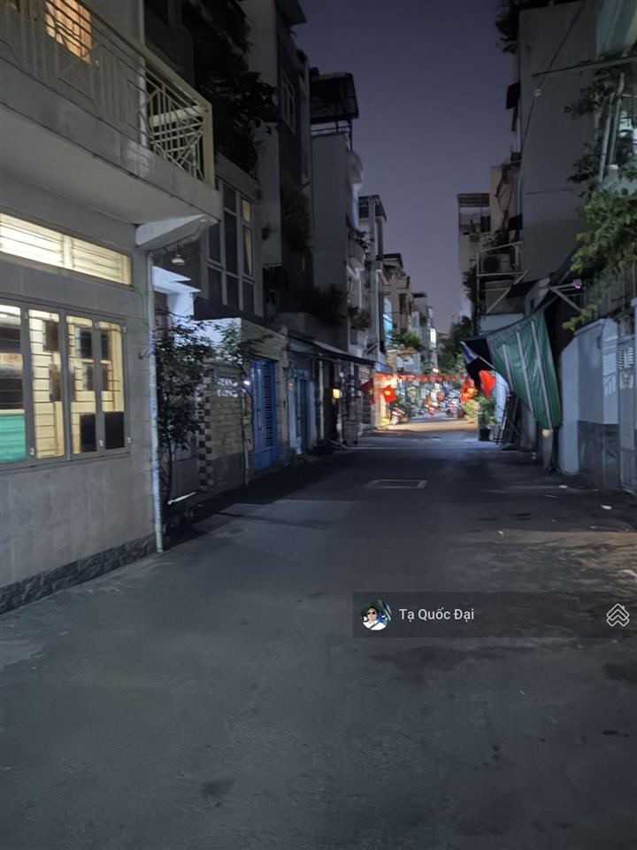 Quận 3  lý chính thắng  giáp quận 1  hẻm xe tải thẳng một trục  59.1m2  13.2 tỷ