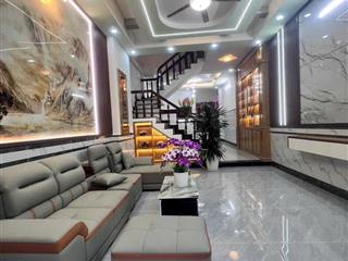 Giá sốc chỉ 7,5 tỷ  siêu phẩm  4 tầng  80m2  full nội thất  lê văn khương  thới an  q12