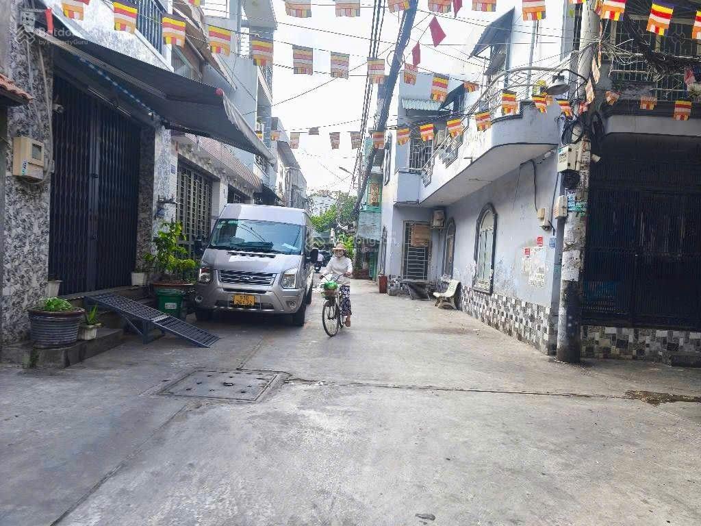 Nhà tân hoà đông  quận 6  nở hậu  3 tầng  5 phòng ngủ  58m2  4.x tỷ