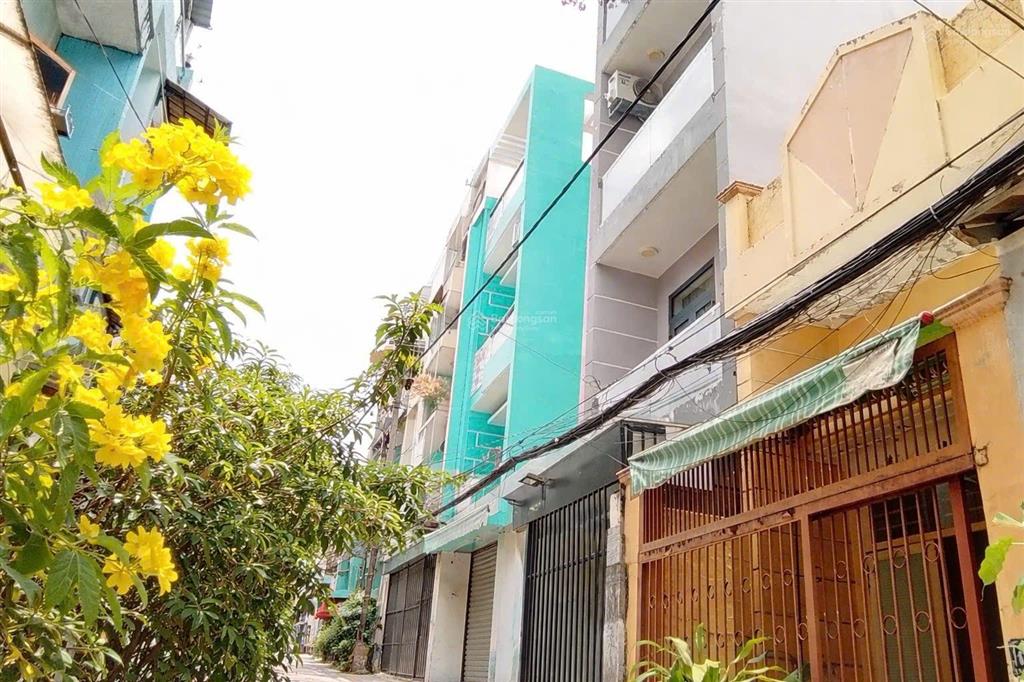 Nhà khu phân lô cư xá phú lâm d  q.6  hxh đậu cửa  khu an ninh dân trí  57 m²  chỉ 6.x tỷ