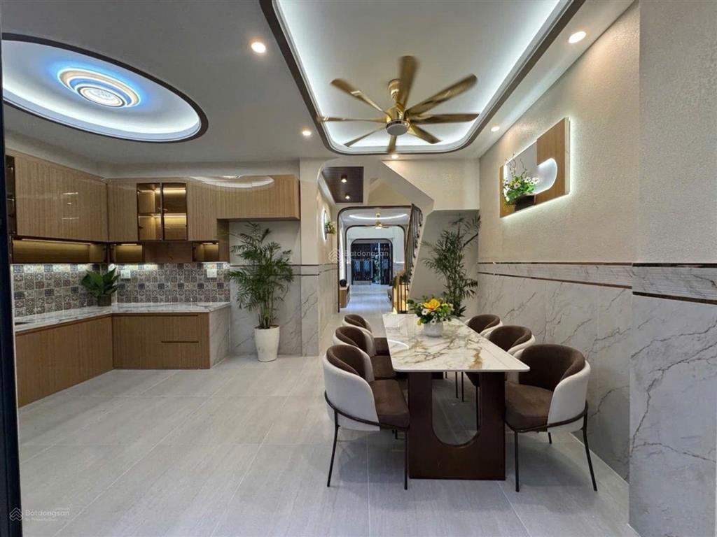 Nhà cư xá phú lâm a  quận 6  75m2  4pn  4wc  3 tầng  hẻm thông  7,x tỷ