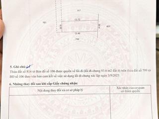Bán gấp đất thổ cư tại xã tân tiến, 2,5 tỷ, 54,3 m2