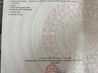 Bán gấp đất tại xã mễ sở, huyện văn giang, hưng yên, 7,9 tỷ, 91,9 m2