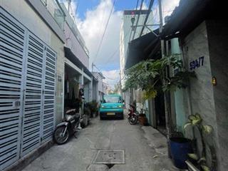 Nhà đẹp hương lộ 2, 55,5m2, ngang 4,5m, 2 tầng, hẻm thông, giá 3,95tỷ