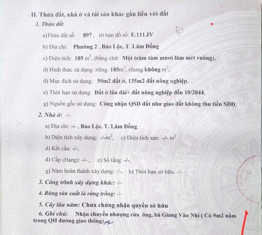 Nhà đất trung tâm giá đã giảm chốt nhanh trong tuần 45 lý thường kiệt, p.2, tp bảo lộc