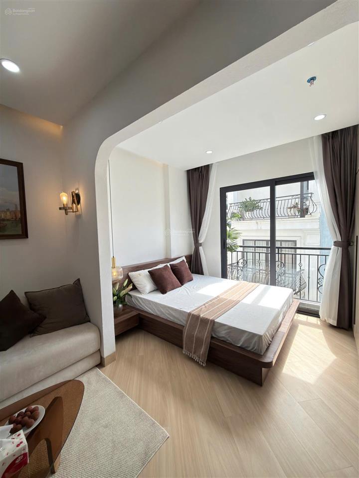 Cho thuê 1n1k ô tô đỗ cửa tại phố trần bình, mai dịch, hà nội full nội thất mới tinh