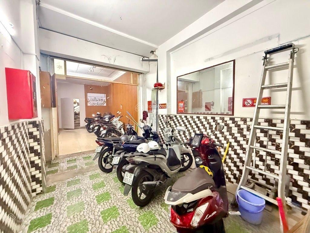 Mặt tiền bắc hải  cạnh quận 10, cv lê thị riêng, cmt8  dt 85m2  5 tầng  dòng tiền sẵn 720 triệu