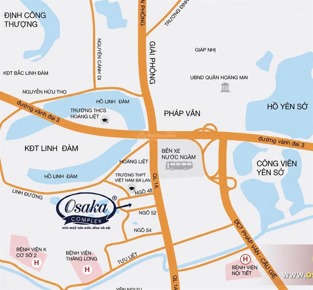 Bán căn chung cư osaka complex ngọc hồi  2 ngủ  2wc  2 ban công  view hồ giá 4,48 tỷ.